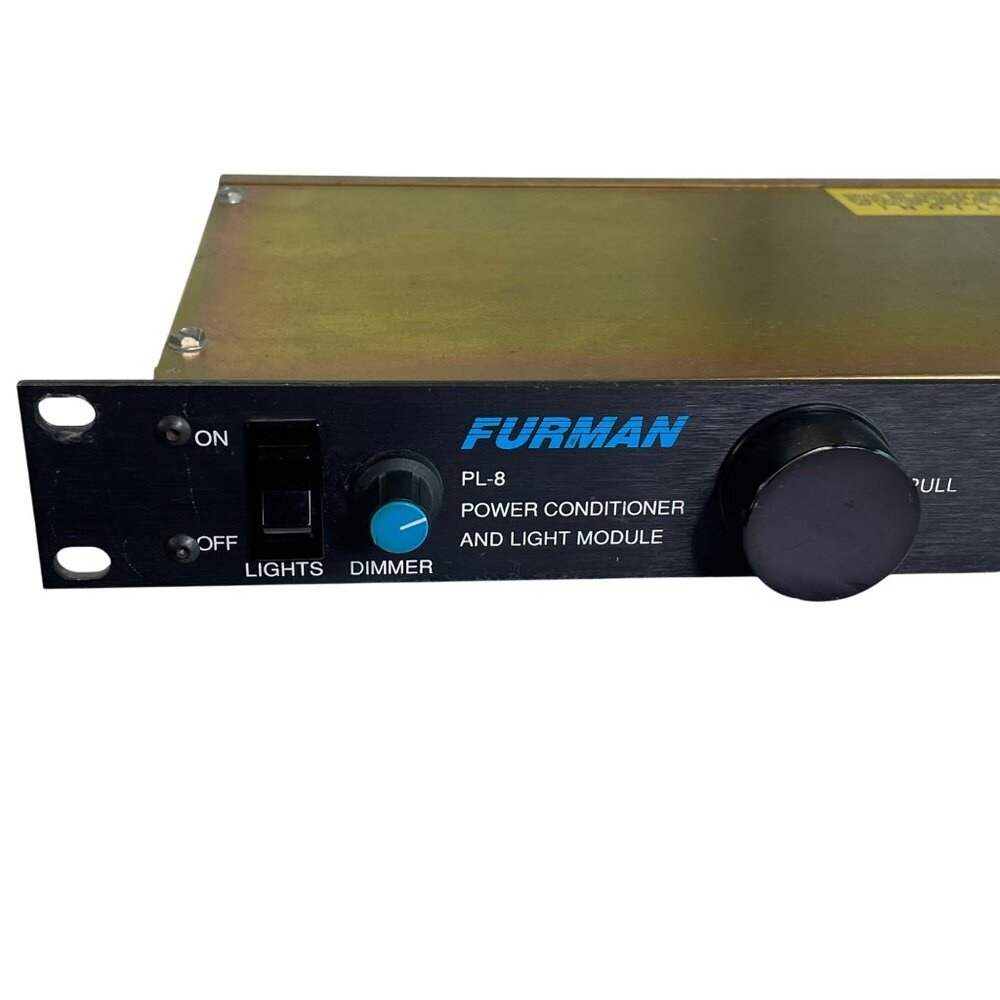 Vintage Furman PL-8 Power Conditioner And Light Module Rackmount Design u - Picture 2 of 9